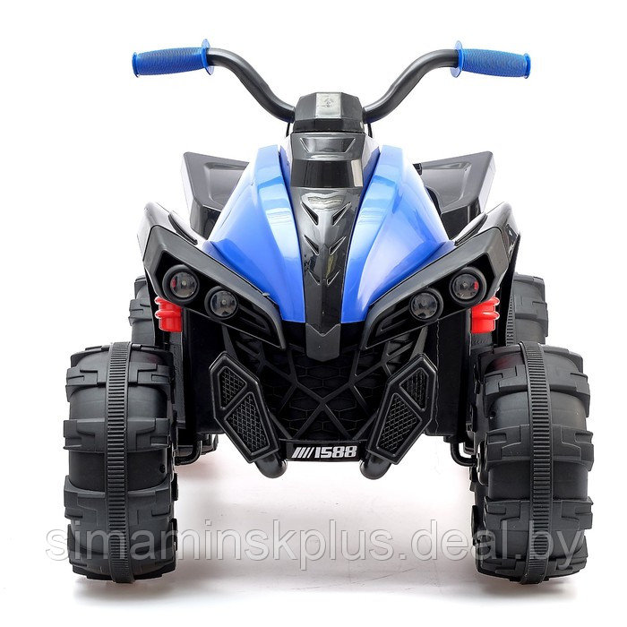 Электромобиль «Квадроцикл», 2 мотора, цвет синий - фото 4 - id-p218377336