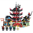 Конструктор 76013 Leduo Ninjago Ниндзяго Храм Аэроджитсу, 810 деталей, фото 5