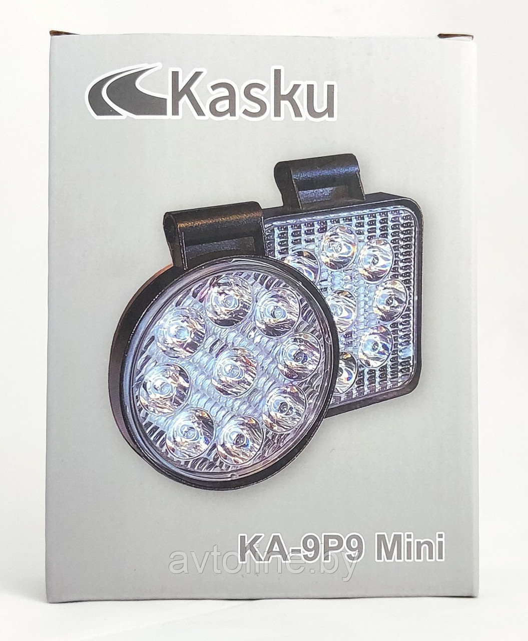 Фара светодиодная квадратная KASKU KA-9P9MINI - фото 3 - id-p157808296