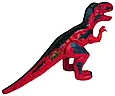 Радиоуправляемый динозавр со световыми и звуковыми эффектами, с функцией пара, 60156, фото 4