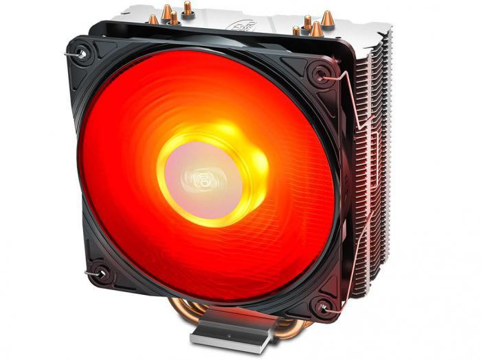 Кулер DeepCool Gammaxx 400 V2 Red (Intel LGA1151/1150/1155/1366 AMD AM4/AM3+/AM3/AM2+/AM2/FM2+/FM2/FM1) - фото 1 - id-p218378243