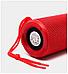 Портативная беспроводная колонка bluetooth с FM радио USB флешкой и Aux BOROFONE BR22 sport BT красный, фото 4