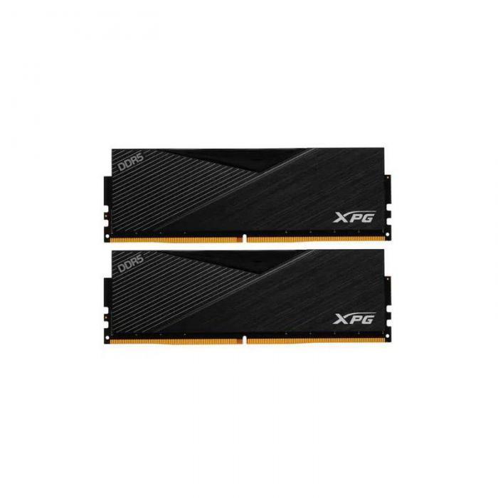 Модуль памяти A-Data XPG Lance DDR5 DIMM 6000MHz PC-48000 CL30 - 64Gb KIT (2x32Gb) Black AX5U6000C3032G-DCLABK - фото 1 - id-p218378610