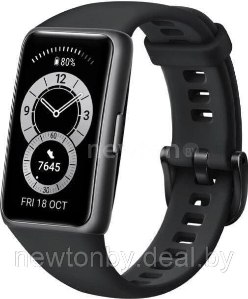 Умные часы Huawei Band 6 международная версия (графитовый черный) - фото 1 - id-p218378183