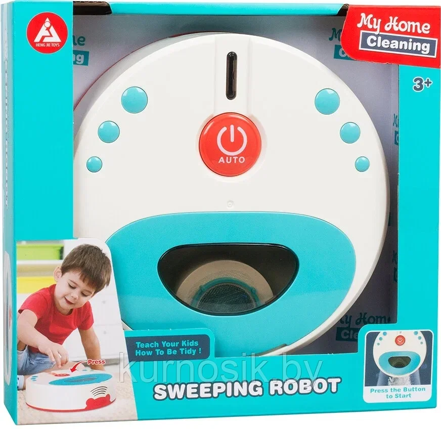 Детский игрушечный робот-пылесос, HJ606 - фото 1 - id-p218381783