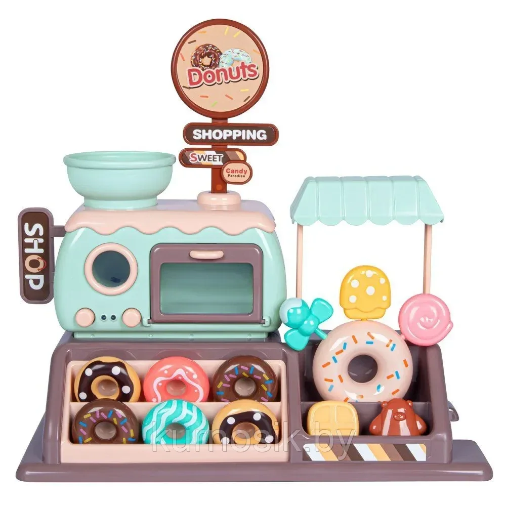 Игровой набор Магазин пончиков, 34 предмета - фото 4 - id-p218382050