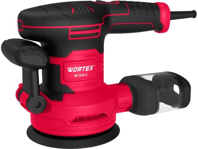 Эксцентриковая шлифмашина WORTEX RS 1245 E в кор. 430 Вт, 125 мм, 7000-14000 об/мин (Амплитуда колебаний 2 мм,