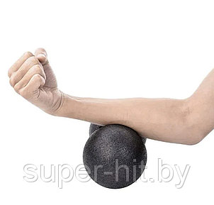 Двойной массажный мяч для роллинга и массажа мышц 13*6см SiPL, фото 2