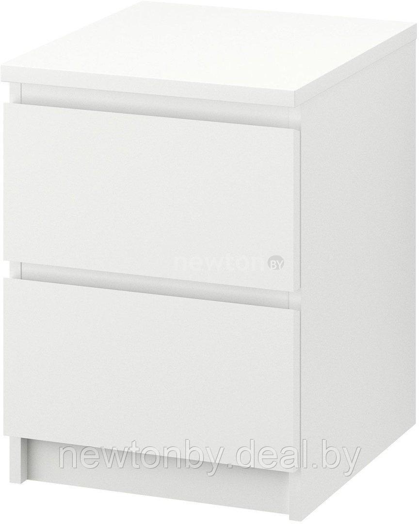 Комод Ikea Мальм 003.685.31 (белый) - фото 1 - id-p184694492