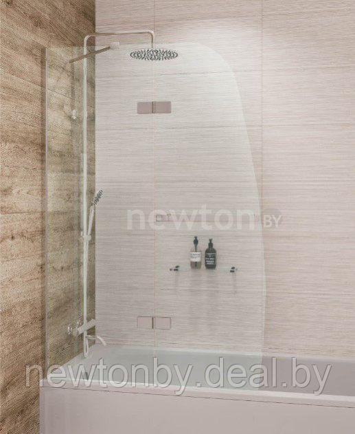 Стеклянная шторка для ванны Grossman GR-102/1 150х100 - фото 1 - id-p201825239