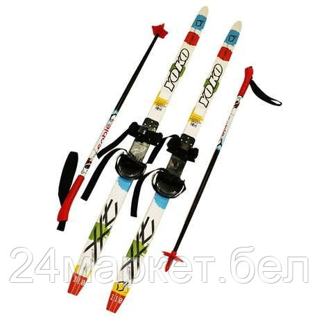Лыжи Комплект Комби - 140 STEP Yoko Full Color , 304663, фото 2