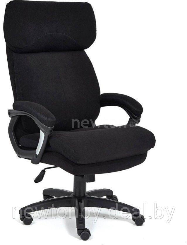 Кресло TetChair Duke (флок, черный/черный) - фото 1 - id-p218398509