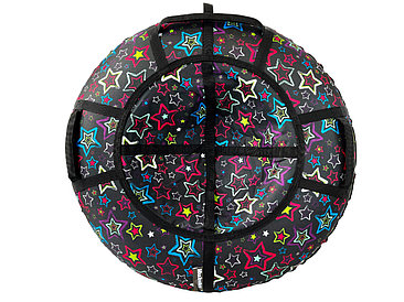 Тюбинг Hubster Люкс Pro S 120 см (звезды черные)