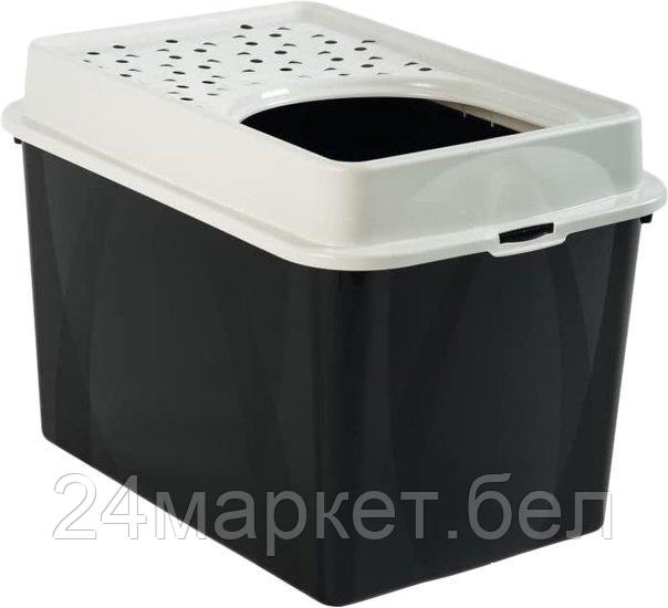 Туалет-домик Rotho Top Entry Berty Eco 4004608080 (черный)