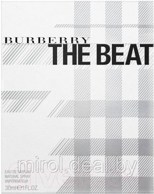 Парфюмерная вода Burberry The Beat For Women - фото 2 - id-p218404558