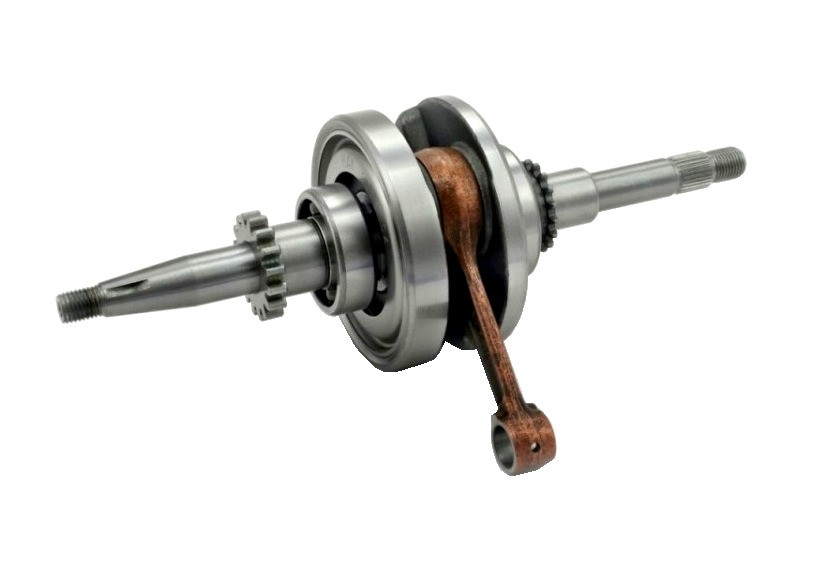 Коленвал в сборе 4Т  50/80cc, 139QMB -16T; GY6