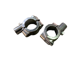 Кронштейн зеркал M10 на руль (цв. хром.)