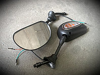 Зеркала DY125, ACTIVE110 M10 (выпуклое зеркало, черный корпус и ножка)