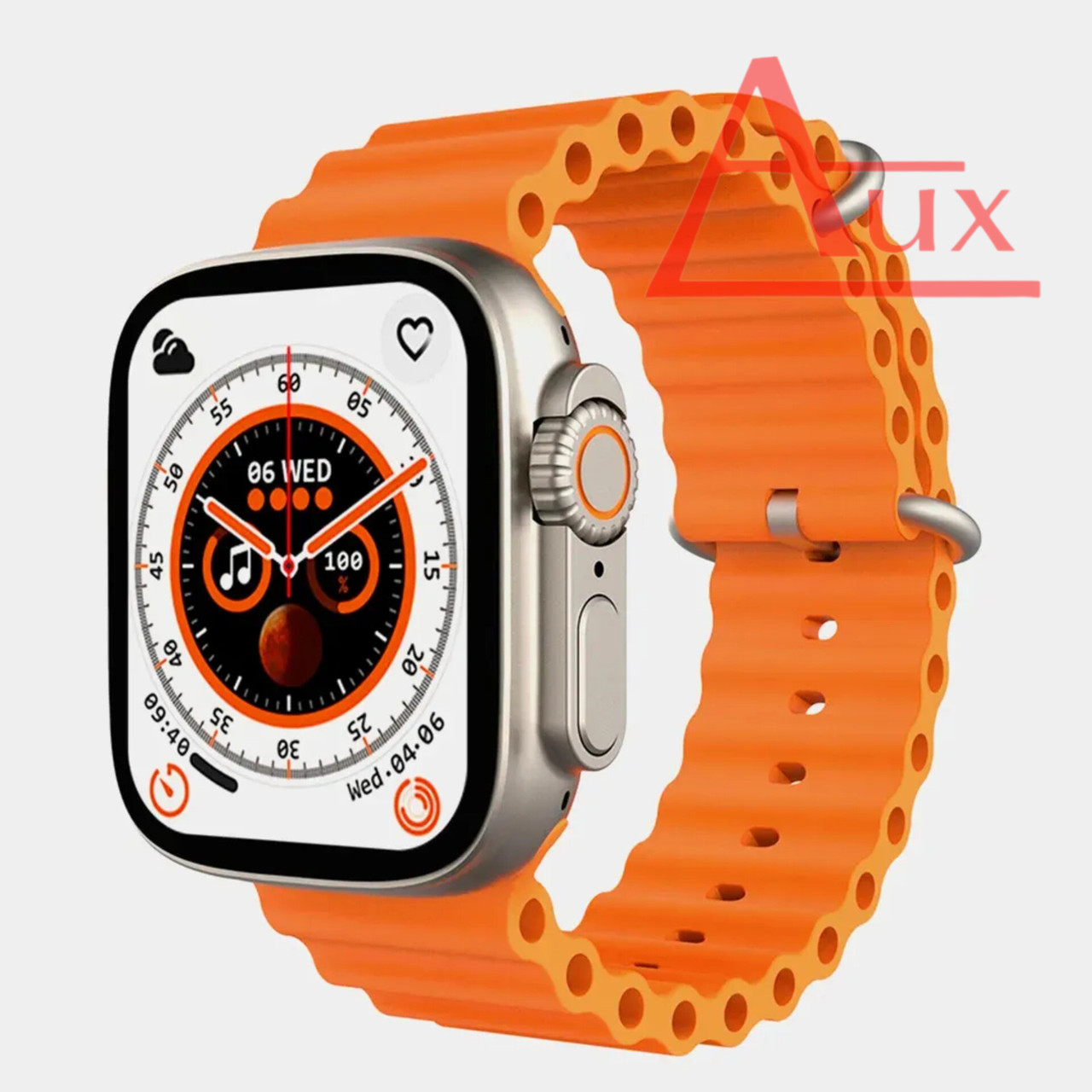 Smart Watch 8 ultra T800 оранжевый - фото 3 - id-p218405900