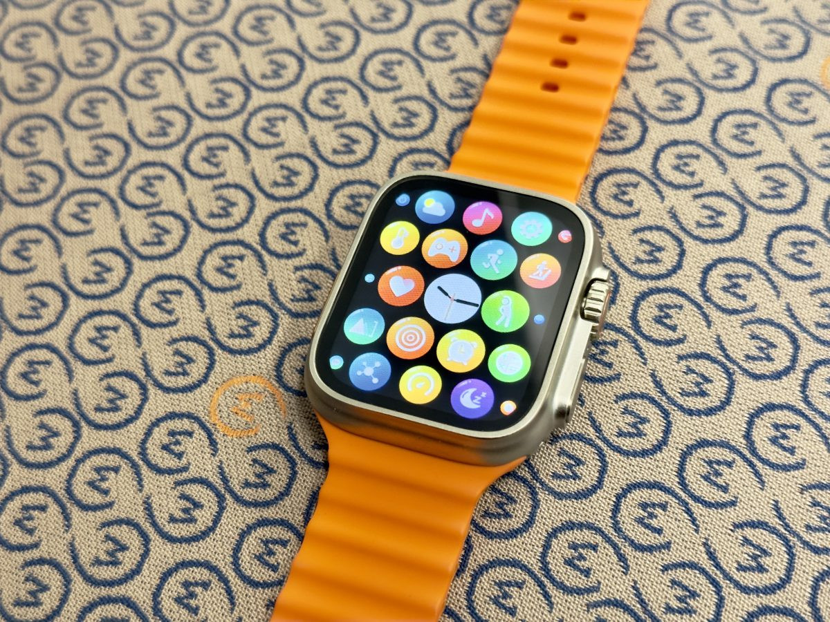 Smart Watch 8 ultra T800 оранжевый - фото 8 - id-p218405900