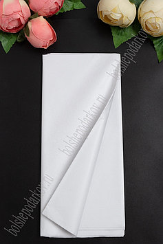 Бумага тишью 50*66 см (10 листов), белый №045