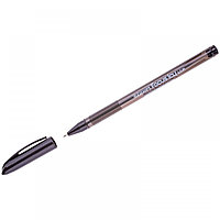 Ручка шариковая Luxor "Focus Icy", линия 0,8мм, чёрная, корпус прозрачный