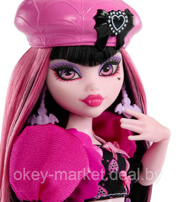 Кукла Монстер Хай Monster High Draculaura HKY60 - фото 7 - id-p218407232