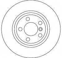 Тормозной диск TRW 24012501601