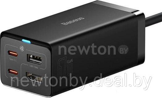 Сетевое зарядное Baseus GaN Pro Desktop Fast Charger 67W 1U+2C+HDMI CCGP110201 - фото 1 - id-p210332705