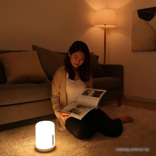 Ночник Xiaomi Mijia Bedside Lamp 2 MJCTD02YL (белый, международная версия) - фото 5 - id-p218412714