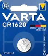 Элемент питания  VARTA CR1620 Lithium  Bl.1