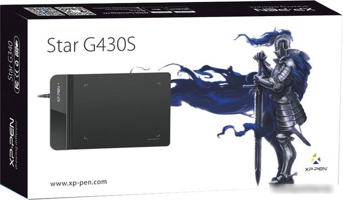 Графический планшет XP-Pen Star G430S - фото 5 - id-p218413188