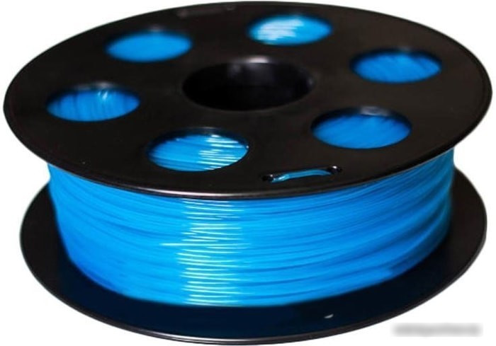 Пластик Bestfilament PLA 1.75 мм 1000 г (голубой флуоресцентный) - фото 1 - id-p218413311
