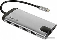 Док-станция Verbatim USB-C Multiport Hub 49142