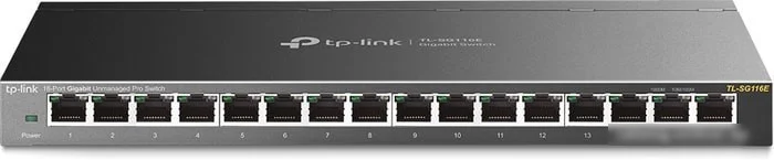 Коммутатор TP-Link TL-SG116E - фото 1 - id-p218413938