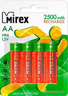 Аккумуляторы Mirex AA 2500mAh 4 шт HR6-25-E4