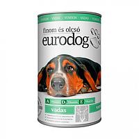 Eurodog влажный корм для собак с олениной, 415 г(Венгрия)