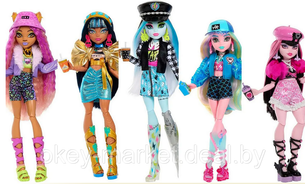 Кукла Монстер Хай Monster High Фрэнки Штейн HKY62 - фото 9 - id-p218414408