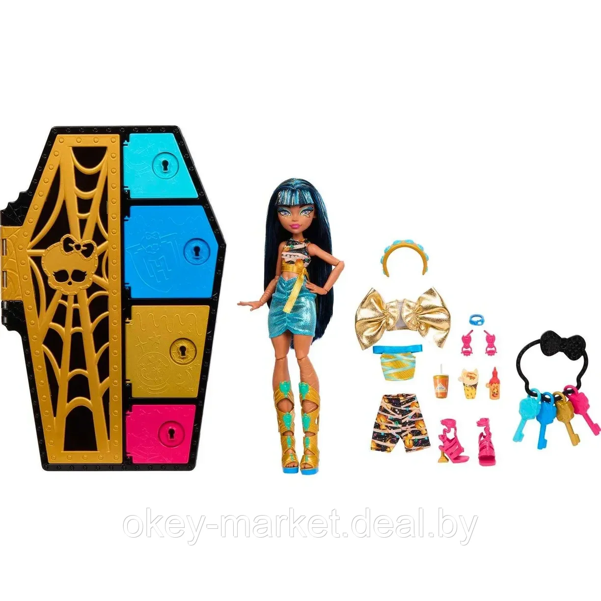 Кукла Монстер Хай Monster High Клео де Нил HKY63 - фото 7 - id-p218414434