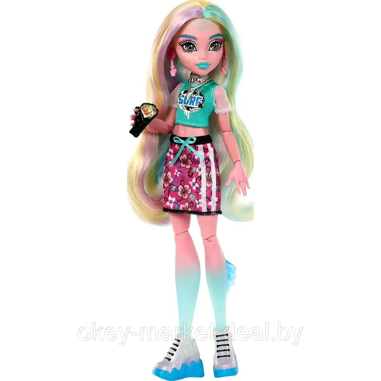 Кукла Монстер Хай Monster High Лагуна Блю HKY64 - фото 4 - id-p218414490