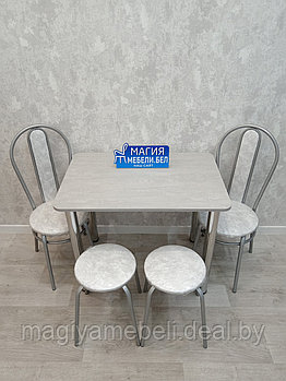 Комплект ТС-13: стол, 2 табурета, 2 стула