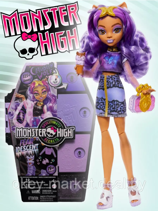 Кукла Mattel Monster High Клодин Вульф HNF74 - фото 5 - id-p218420532