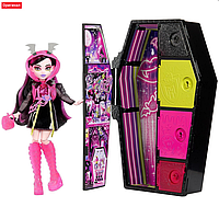 Кукла Mattel Monster High Монстер Хай Дракулаура Neon Frights HNF78