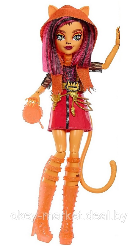 Кукла Mattel Monster High Торалей Страйп Neon Frights HNF80 - фото 3 - id-p218424045