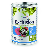 Exclusion Monoprotein Formula Tuna- консервы для собак всех пород, с тунцом, 400 г(Германия)