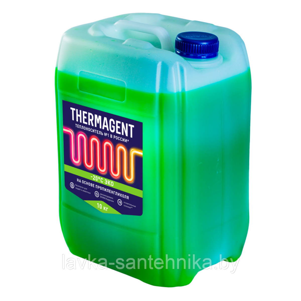 Теплоноситель Thermagent -20C ЭКО, 10 кг (срок службы: 10 сезонов) - фото 1 - id-p145920183