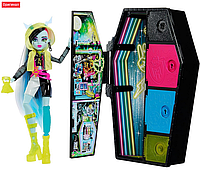 Кукла Mattel Monster High Фрэнки Штайн Neon Frights HNF79