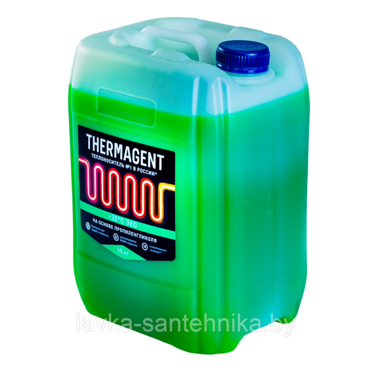Теплоноситель Thermagent -30C ЭКО, 10 кг (срок службы: 10 сезонов) - фото 1 - id-p145920185