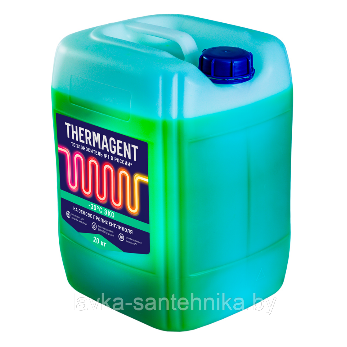 Теплоноситель Thermagent -30°C ЭКО, 20 кг (срок службы: 10 сезонов)