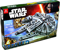 Конструктор Звездные войны Сокол Тысячелетия King 77004, аналог Lego Star Wars 75105